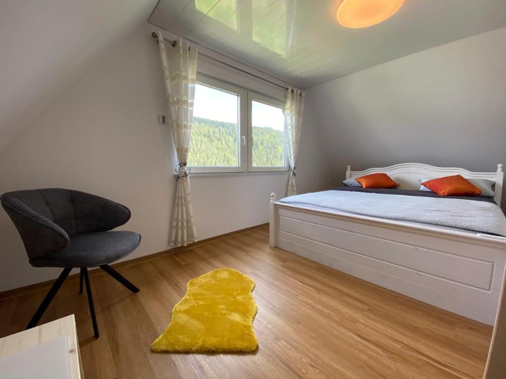 Haus Adler - Komplettes Ferienhaus Am Badesee Erzgrube Exteriér fotografie