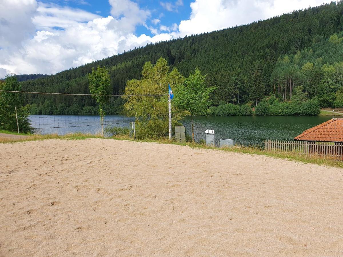 Haus Adler - Komplettes Ferienhaus Am Badesee Erzgrube Exteriér fotografie