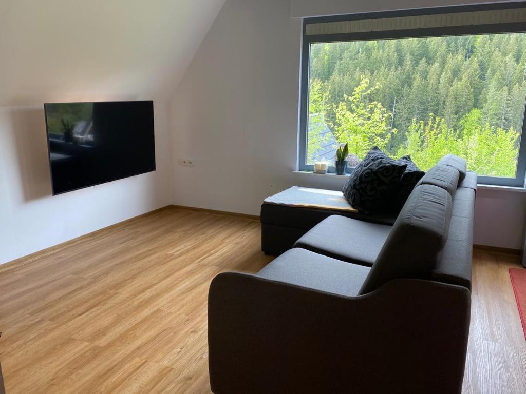 Haus Adler - Komplettes Ferienhaus Am Badesee Erzgrube Exteriér fotografie